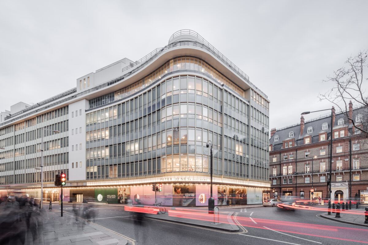 Peter Jones store lighting project