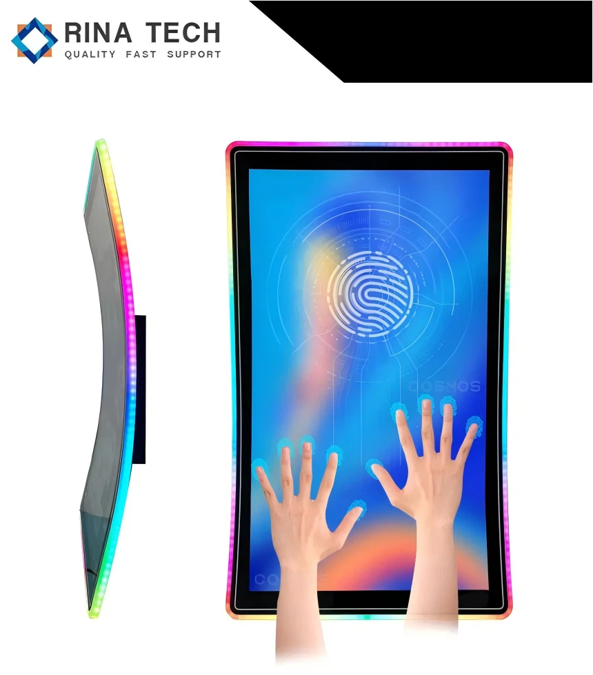 Curved Screen With Webcam